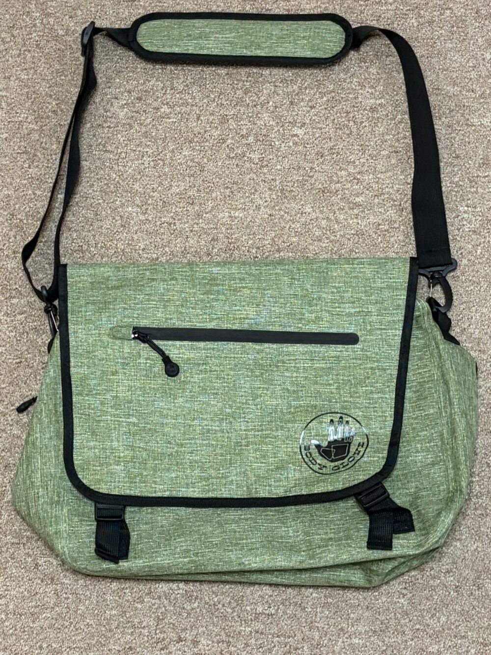 Body Glove Green Terramar Waterproof Messenger Bag